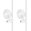Simple Deluxe Clip Fan, 6-Inch Grow Tent Fan, Monkey Fan, Adjustable 90 Angles, 15W, 2-Speeds Control, 2 Pack view 1
