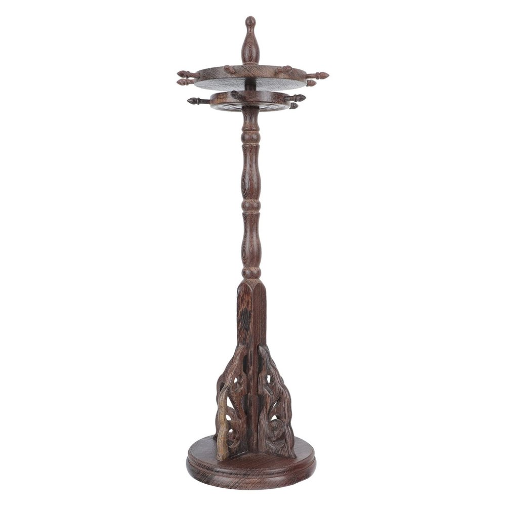 Zerodeko Display Stand Writing Brush Rack Calligraphy Writing Brush Hnaging Rack Calligraphy Brush Holder Chinese Calligraphy Pen Holder Writing Brush Rack Rest Stand Wood Brush Easel Stand