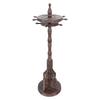 Zerodeko Display Stand Writing Brush Rack Calligraphy Writing Brush Hnaging Rack Calligraphy Brush Holder Chinese Calligraphy Pen Holder Writing Brush Rack Rest Stand Wood Brush Easel Stand view 2