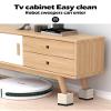 Furniture Risers, Tclouda Bed/Sofa/Desk/Table/Chair Leg/Fridge Lifts to 1.5, 3 and 4 in, Square Adjustable Risers Blocks for Extenders, Heavy Duty Supports Up to 1300 Lbs, 3 in-Apricot-Square view 4