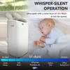 Whynter Portable Air Conditioner, 14,000 BTU, Dual Hose, HEPA, ARC-147WF view 2