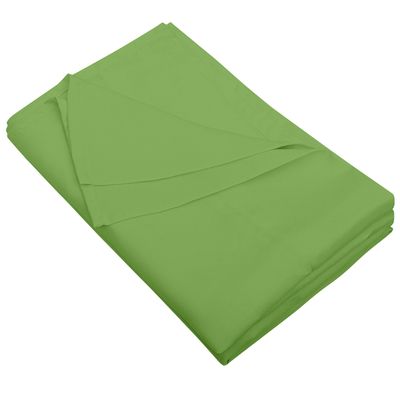 Yarns of Cotton Premium Hotel Quality 1-Piece Flat Sheet, Luxury and Softest 600 Thread Count Egyptian Quality Bedding Flat Sheet, Wrinkle-Free, Stain-Resistant, Sage, King, Pack of 6