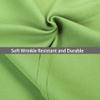 Yarns of Cotton Premium Hotel Quality 1-Piece Flat Sheet, Luxury and Softest 600 Thread Count Egyptian Quality Bedding Flat Sheet, Wrinkle-Free, Stain-Resistant, Sage, King, Pack of 6 view 2