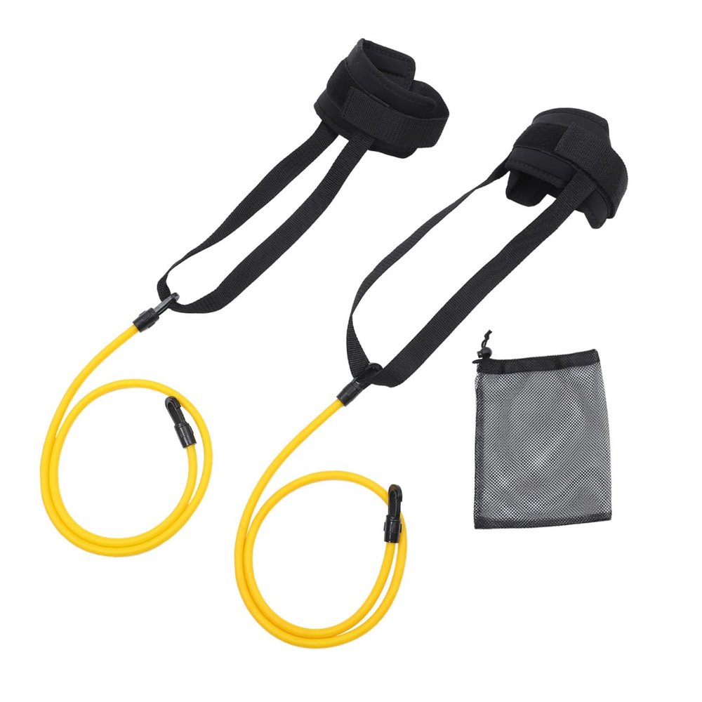 BESPORTBLE Swim Training Belts 1 Set Foot Buckle Trainer Swimming Resistance Belts Swim Exercise Equipment