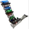NKAIKE Auto Aluminum Can Crusher, Heavy Duty Pneumatic Cylinder Soda Beer Can Crusher, Eco-Friendly Recycling Tool (Automatic Button Feeding Style) view 3