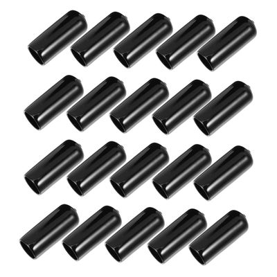 BESPORTBLE 20pcs Billiard Cue Sleeves Wear-Resistant Rubber for Pool Cues Easy to Attach Needed for Travel and Storage
