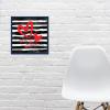 Wooden Sandwich Board Valentine's Day My Love Sign 12" x 12" Rustic Wood Picture Frame Sign - Dark Navy Blue view 3