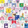 Teling 120 Pieces Lunch Box Notes Cute Lunchbox Notes Inspirational Motivational Lunch Boxes Cards Funny Encouragement Notebook for Lunchbox Accessories, 60 Style view 1
