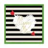 Blank Farmhouse Sign Happy Valentine's Day Marry Me Sign 12" x 12" Rustic Wood Picture Frame Sign - Light Green view 1