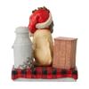 Enesco Country Living by Jim Shore Country Dog Milk Pail, Figurine, 5.25 inch-Height view 2
