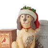 Enesco Country Living by Jim Shore Country Dog Milk Pail, Figurine, 5.25 inch-Height view 3
