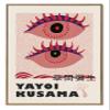 Yayoi Kusama Exhibition Poster, Kusama Yayoi Art, Japanese Print, Exhibition Print, Japanese Art poster, Vintage Art Print (18x24 inches) view 1