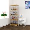 XUEHONG001 Display Clear Case, Protection Showcase, Clear 3MM Acrylic Case Organizer Cube, Figures Models Toys Dustproof Protection Storage Countertop Box, Stackable 10MM Base view 3