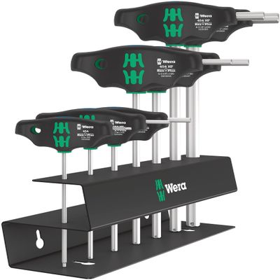 454/7 HF Set 2 Screwdrvr set T-handle Hex-Plus 7 pcs