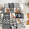 Lynnezilla Personalized Pet Memorial Throw Blanket - Custom With Name 50"x60" - Remembrance Gifts for Dogs, Cats, Pets Lovers - In Loving Memory Blankets view 2