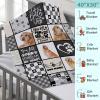 Lynnezilla Personalized Pet Memorial Throw Blanket - Custom With Name 50"x60" - Remembrance Gifts for Dogs, Cats, Pets Lovers - In Loving Memory Blankets view 3