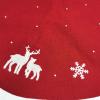 ZHENYANG CAREG Xmas Tree Skirt Red Carpet Christmas Embellishment Holiday Skirts Compatible with Home Party Props view 3