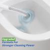 oshang Disposable Toilet Brush - Toilet Bowl Cleaner, Toilet Cleaning Supplies, Toilet Brush with Holder, 14 Refills for Deep Cleaning and Hygienic Bathroom Maintenance view 2