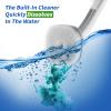 oshang Disposable Toilet Brush - Toilet Bowl Cleaner, Toilet Cleaning Supplies, Toilet Brush with Holder, 14 Refills for Deep Cleaning and Hygienic Bathroom Maintenance view 3