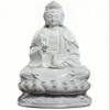 Getrelax Guan Yin Statue on Lotus - Buddhist Avalokiteshvara Kuanyin/Buddhism Quan Yin - Best Chinese Feng Shui Gifts (11 Inch, White) view 1