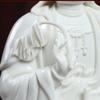 Getrelax Guan Yin Statue on Lotus - Buddhist Avalokiteshvara Kuanyin/Buddhism Quan Yin - Best Chinese Feng Shui Gifts (11 Inch, White) view 3