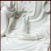 Getrelax Guan Yin Statue on Lotus - Buddhist Avalokiteshvara Kuanyin/Buddhism Quan Yin - Best Chinese Feng Shui Gifts (11 Inch, White) view 4