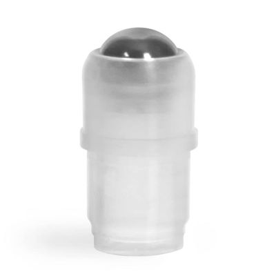 10.6 ml Stainless Steel Roll On Ball and Plastic Fitment for Roll On Containers