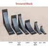 Rustic Red Door Co. Steel Heavy Duty Triangle Support Floating Shelf Bracket - Small Decorative - DIY Rustic Shelving Brackets (Pack of 2) (4"x5"x1.5",Black Texture) view 2