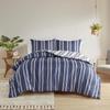 Clean Spaces Cobi Polyester Microfiber Printed Duvet Set with Navy Finish view 3