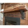Rustic Red Door Co. Steel Heavy Duty Fireplace Mantel Brackets - Countertop Support - Hand Welded Steel Brackets - Rustic Farmhouse Decor (Pack of 2) (6"x10"x4", Sun Gold) view 4