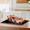 LXLIGHTS Acrylic Display Case Showcase, Stackable Transparent Collectibles Countertop Box, Cube Dustproof Organizer Clear for Models Toys Jewelry Display, Customizable view 2