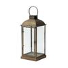BOOMLATU Gold Lantern Candle Holder Centerpiece 23.6in Tall,Metal Candle Lanterns with Glass for Indoor Outdoor Events Parities and Weddings (Large) view 1