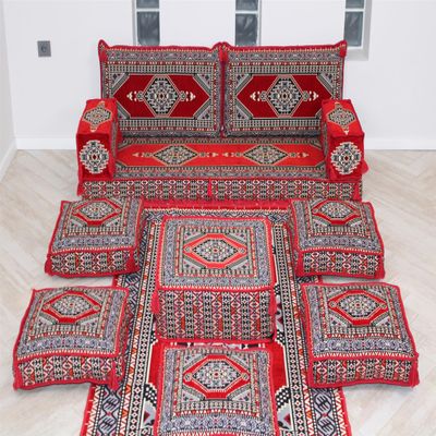 arabic majlis sofa,arabic couches,arabic floor seating,arabic floor sofa,arabic jalsa,oriental seating sofa,bench cushions,pallet cushions MA 99 (With PREMIUM FOAM)