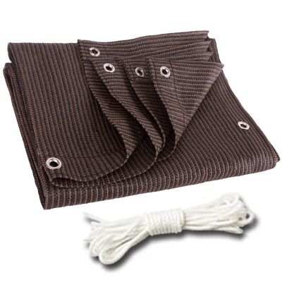 YHBZ Shade Net,Shade Cloth,Shade Sail,Durable Mesh Tarp,Breathable Awning,for Courtyard/Roof/Greenhouse/Plant Cover/Garden Terrace/Pergola/Storage or Car Shed,1x4m(3 * 13ft)
