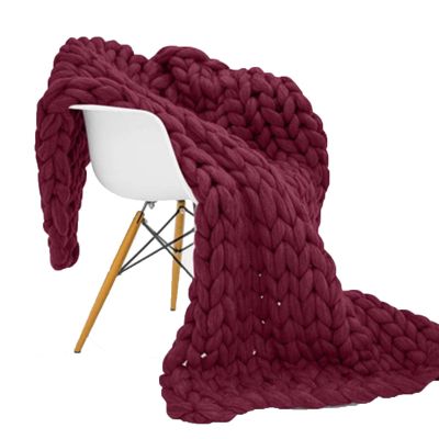BAILR Cozy Throw Blankets 7979inch, Chunky Knit Blanket Chenille Soft Throw Blanket, Blankets Machine Washable for Couch Bed Sofa Travel Camping (M 200200cm)