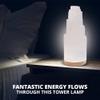 Himalayan Glow WBM Selenite Crystal Lamp, Morrocan Lamp Decorative Night Light | 7 Inch Tall view 3