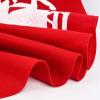CAREG 2 Pcs Christmas Tree Skirt - 39.4 Inches Large Tree Skirt with Santa and Reindeers Pattern Compatible with Xmas Holiday Decoration (Color : Light Green) view 4