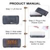 Humidifier with Flame Effect, Aromatherapy Essential Oil Diffuser with Flame Night Light, Small Cool Mist Humidifiers for Bedroom Home Office Baby Room Plant (marble) view 2