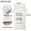 LANBAIHE 40th Birthday Wine Bag, Funny Birthday Party Gifts, Forty Years Old Gifts Wine Bag for Mom, Wife, Friend, Sister, Brother, Him, Colleague, Coworker view 2