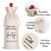 LANBAIHE 40th Birthday Wine Bag, Funny Birthday Party Gifts, Forty Years Old Gifts Wine Bag for Mom, Wife, Friend, Sister, Brother, Him, Colleague, Coworker view 3