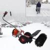 TBVECHI Handheld Sweeper Machine, 2 Stroke 52cc Gas Power Sweeper Walk Behind Handheld Snow Sweeping Broom Driveway Artificial Grass Power Brush for Driveway Turf Snow view 4