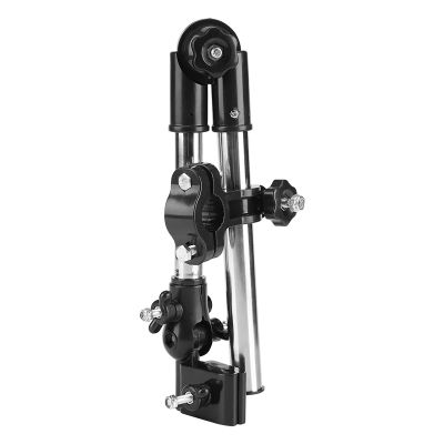 Umbrella Holder, Umbrella Mount Stand Golf Push Cart Umbrella Holder, 360 Adjustable Umbrella Stretch Stand Holder for Baby Stroller Wheelchair Bike(Black)