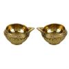 Frienemy Presents Brass Small Kuber Diya Oil Lamp for Pooja, Home Decor (6.5 cm Height, Pack of 2) #Frienemy-253 view 1