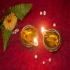 Frienemy Presents Brass Small Kuber Diya Oil Lamp for Pooja, Home Decor (6.5 cm Height, Pack of 2) #Frienemy-253 view 3
