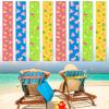 Boao 8 Pack Towel Bands for Beach Chair, Pool & Cruise Essentials, Elastic and Windproof, Towel Chair Clips Lounge Strap Holder, Cruise Ship Accessories (Lovely Style) view 1