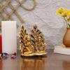 Frienemy Presents Laxmi Ganesh Set Idol Showpiece Diya Oil Lamp for Puja Deepak - Metal Lakshmi Ganesha Statue Idol Murti for Home Pooja Temple Decor #Frienemy-652 view 2
