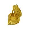 Frienemy Presents Brass Kamakshi Kamatchi Devi Maa Oil Lamp Diya Deepam (Gold, 13.5 Cm) (Set of 1) #Frienemy-540 view 3