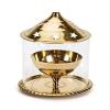 Frienemy Presents Brass Golden Akhand Diya, 4 Inch #Frienemy-404 view 1