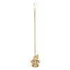 Frienemy Presents Brass Wall Hanging Diya (3 X 3 X 16 Inches, Gold) Peacock Oil Lamp for Home Mandir Entrance Deepak Deepam Decor Temple Diwali Decoration Chain #Frienemy-224 view 2