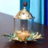 Frienemy Presents Brass Akhand Diya | |Spiritual Pure Brass Suraj Shape Akhand Diya for Diwali Pooja | Durga Pooja| Navratras (Pack 2) #Frienemy-675 view 4